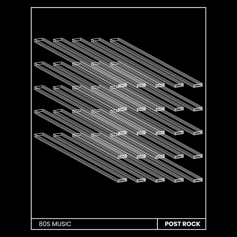 post rock poster gift