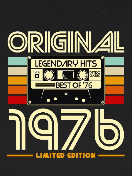 Original 1976 Retro Cassette