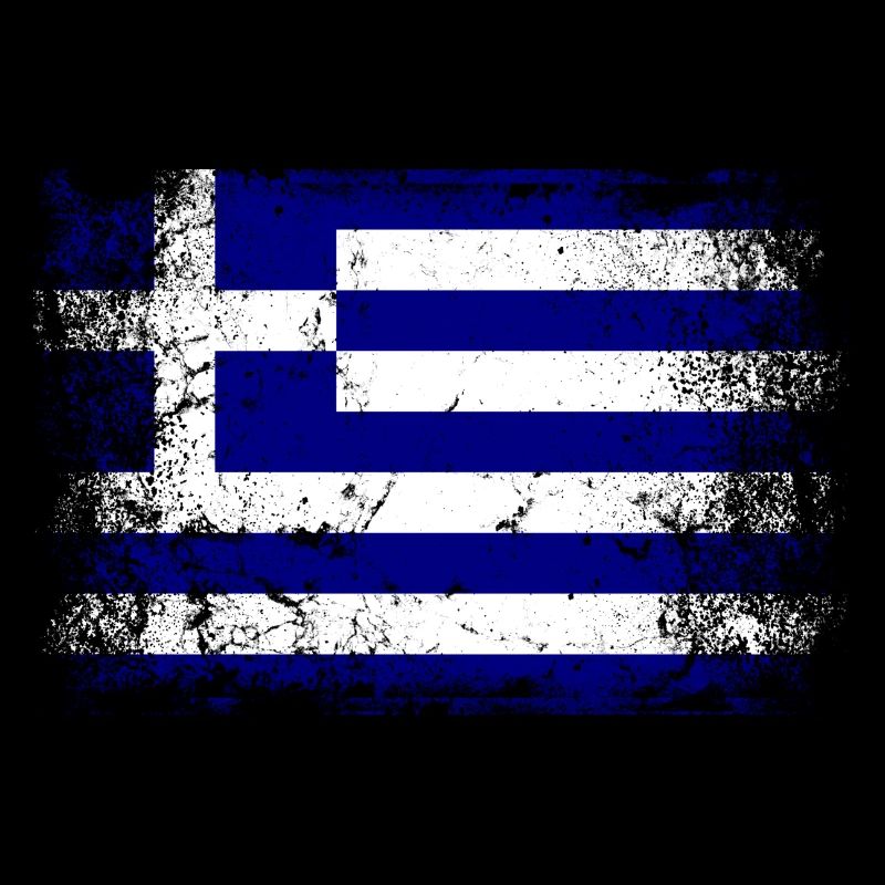 Grèce Drapeau grec Vintage