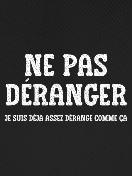 ne pas déranger
