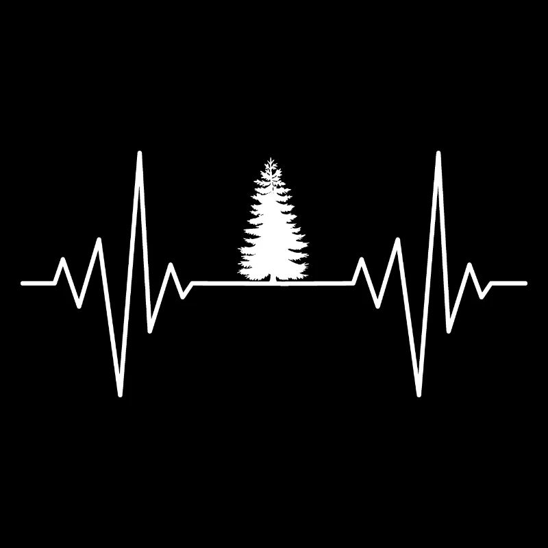 Mon cœur dort pour la conception de l’arbre de Noël