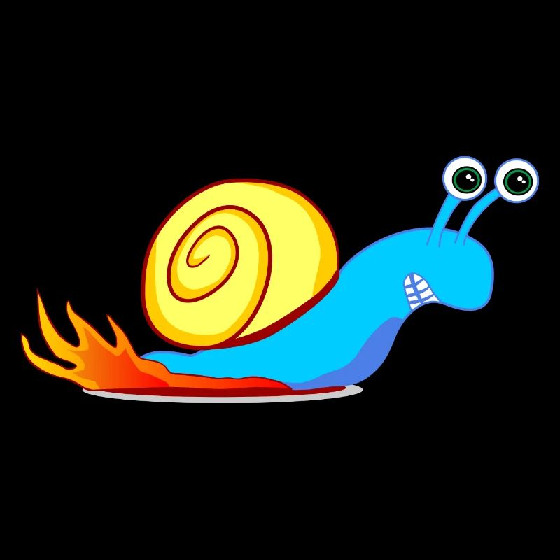 Escargot de course rapide, escargot courant