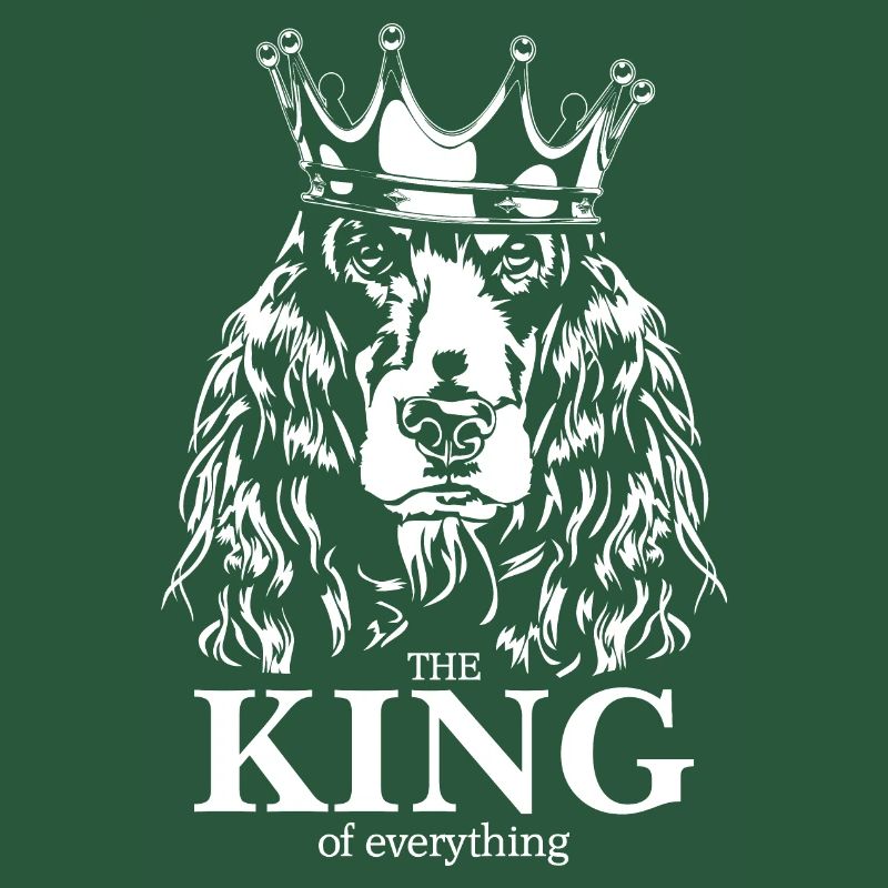 COCKER SPANIEL King Hundespruch Hunde Wilsigns