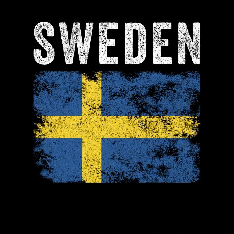 Sweden Flag Distressed - Swedish Flag