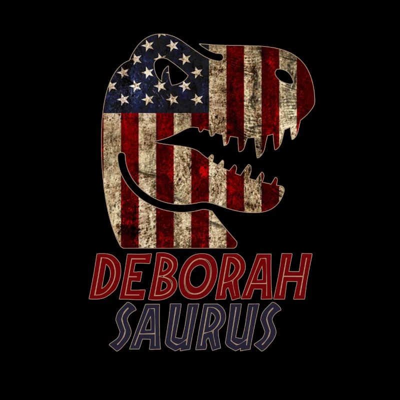 Patriotic Deborah Dinosaur Deborahsaurus