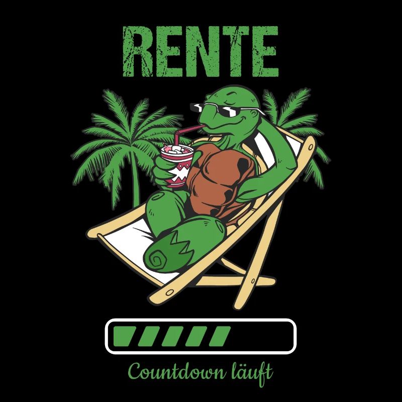 Pensionierung Rente Countdown Läuft Rente