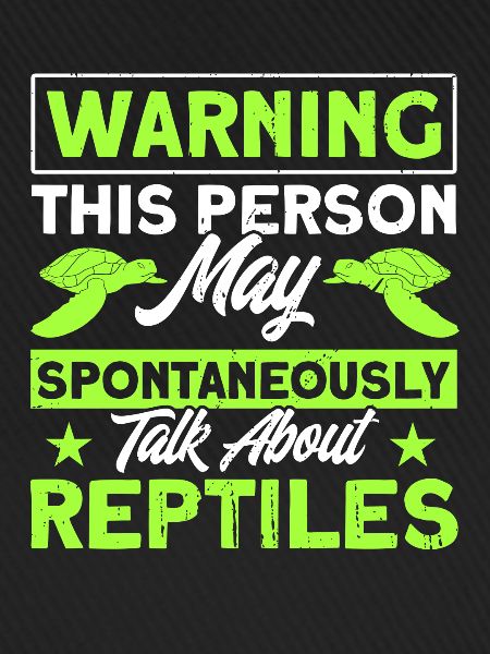 Reptile Reptile Lizards Gift