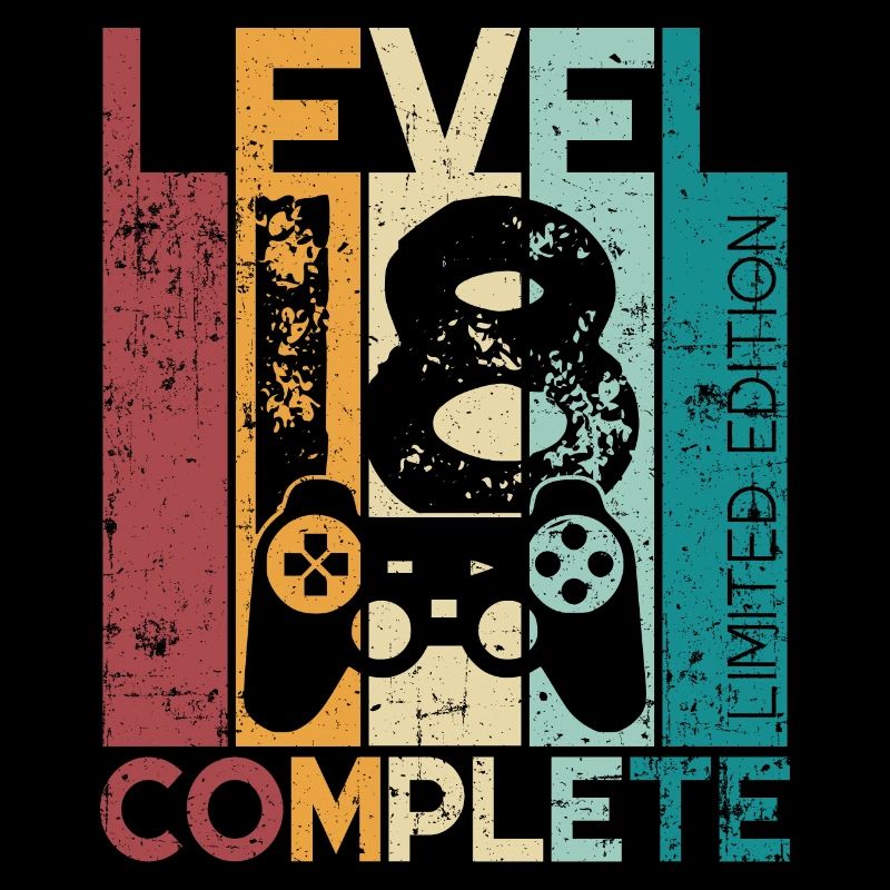 18 Geburtstag Level 18 Complete 18 Jahre Geschenk