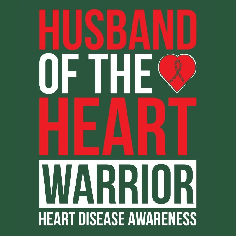 Heart Warrior Herzkrank Kämpfer Ehemann Ehefrau