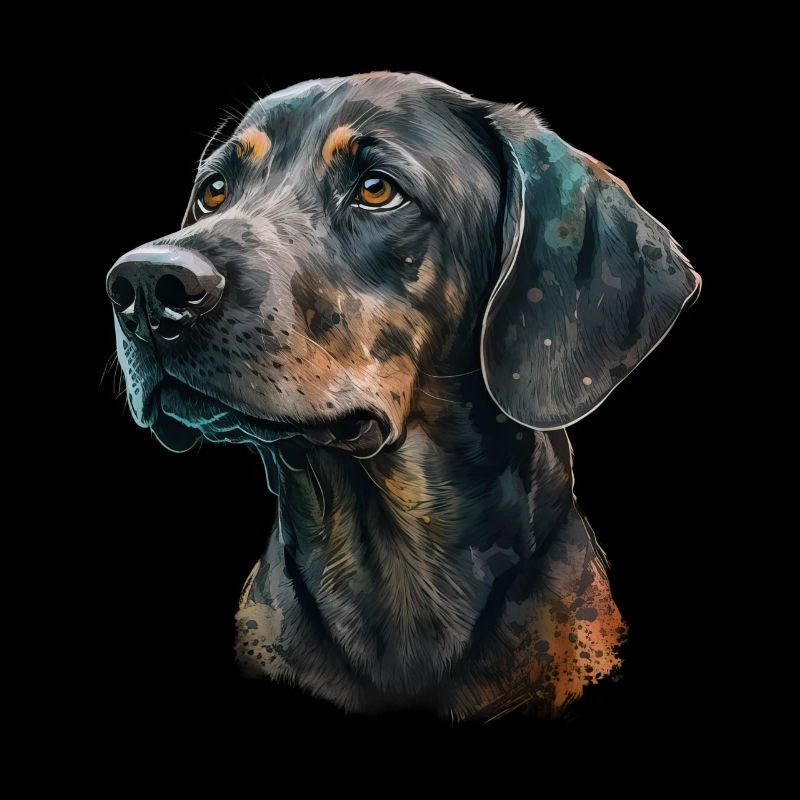 Plott Hound Portrait