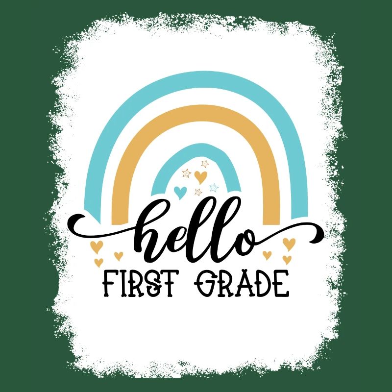 Hello 1st Grade Back To School First Day