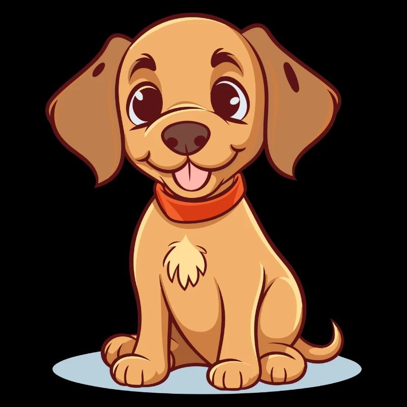 Conception de chien mignon pour les propriétaires de chiens