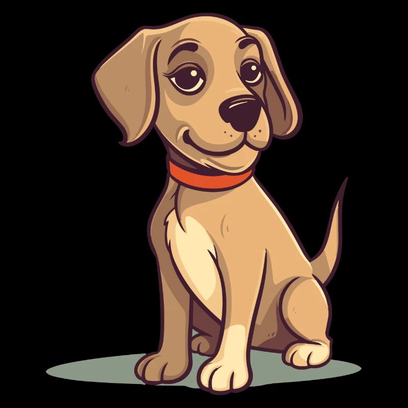 Conception de chien mignon pour les propriétaires de chiens