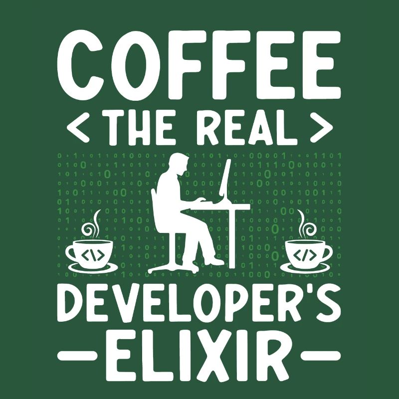 Coffee Coding Programmer Coder Developer Nerd Coff