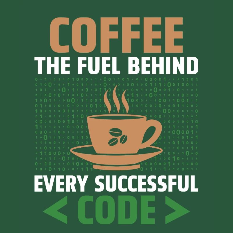 Kaffee-Codierung Programmierer Programmierer Entwickler Nerd Coff