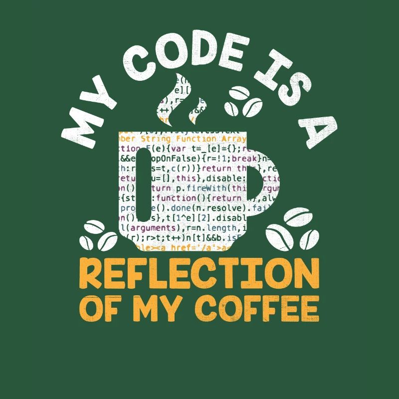 Kaffee-Codierung Programmierer Programmierer Entwickler Nerd Coff