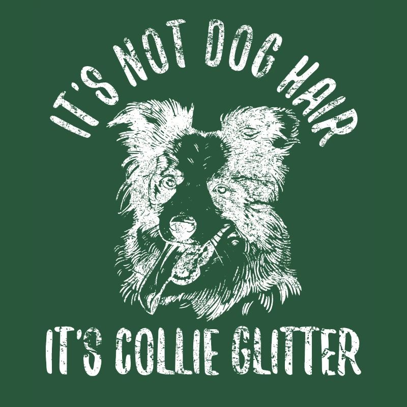 Conception unique de border collie pour