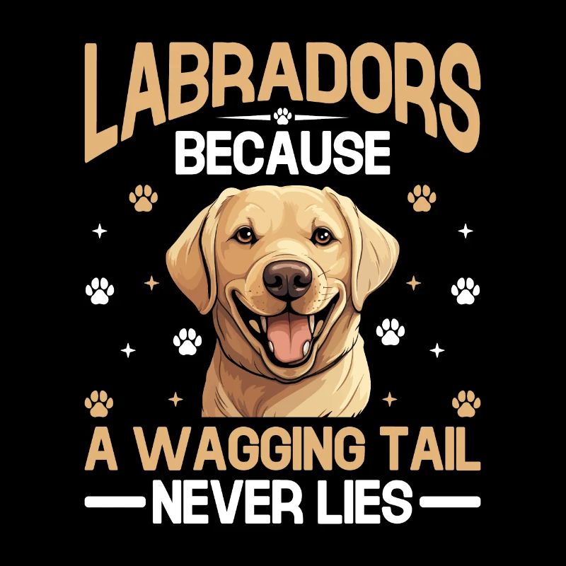 Labradors Because A Wagging Tail Never Lies Labrad