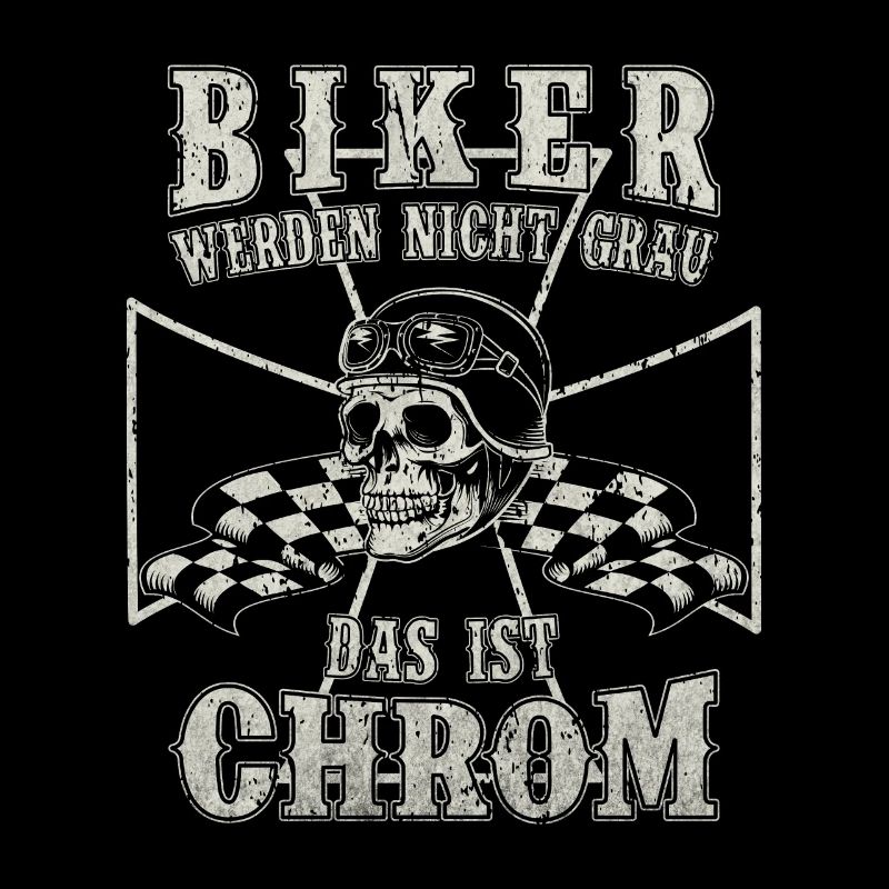 Les motards ne grisonnent pas, c’est du chrome | Cycliste