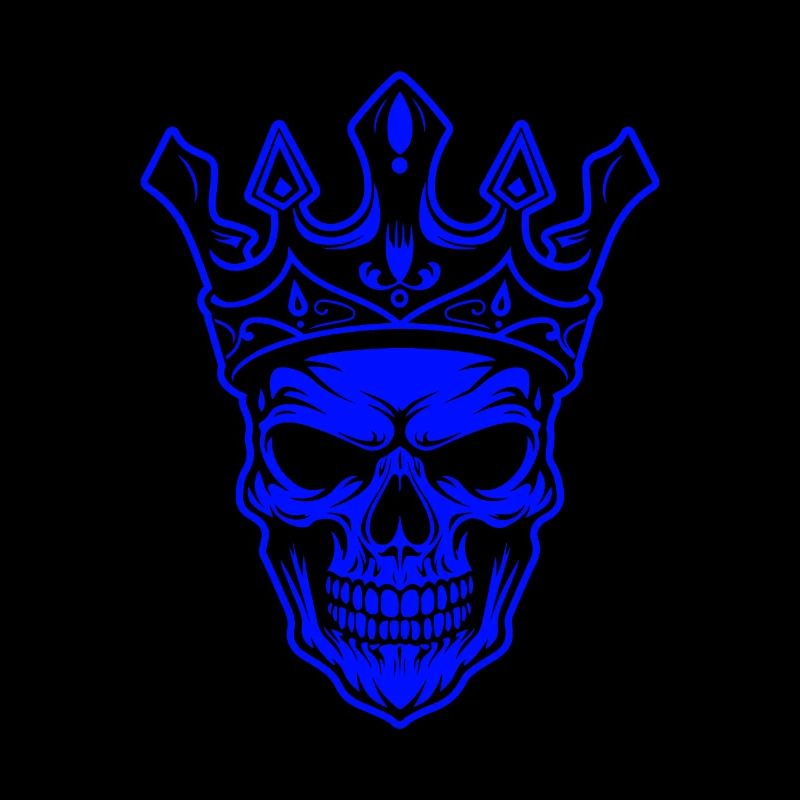 Skull King Crown Skeleton