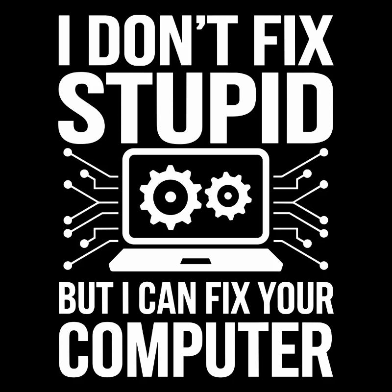 Administrator Support Nerd Computer Tech