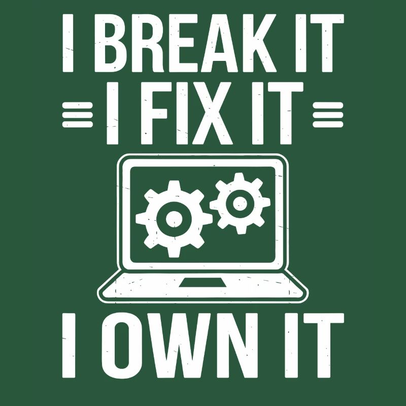 Administrator Support Nerd Computer Tech