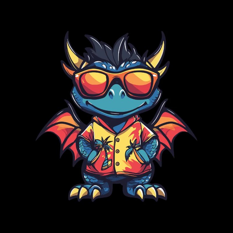 Dragon Funny Summer