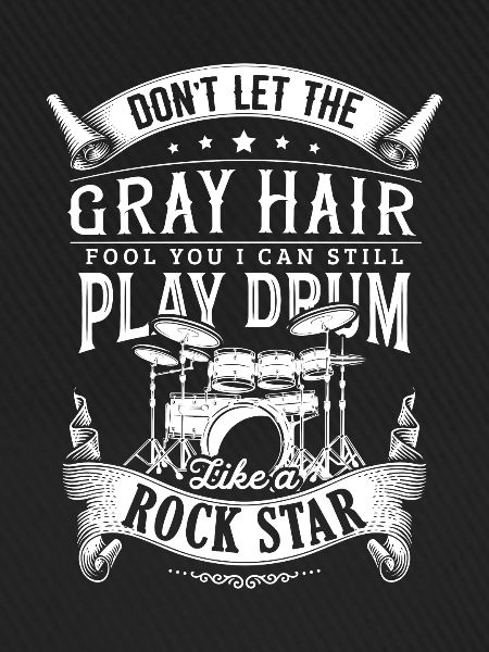 Old Man Drummer Funny