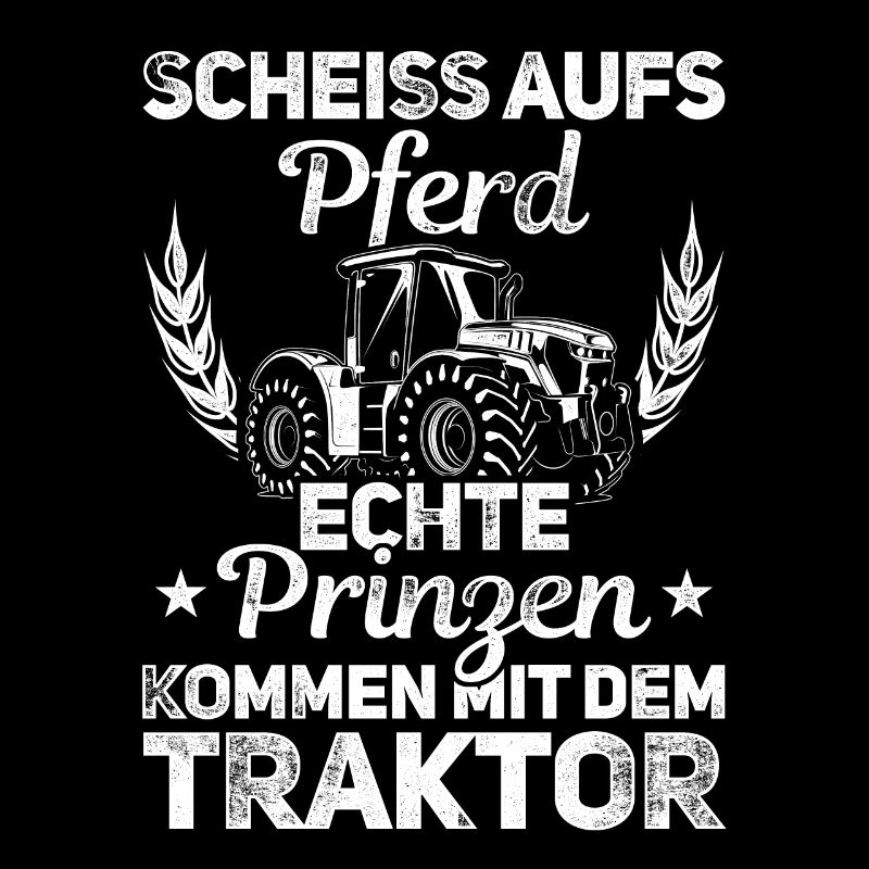 Scheiß Aufs Pferd Echte Prinzen Kommen Mit Dem Tra