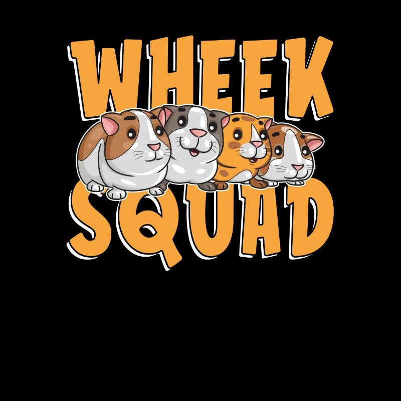 Wheek Squad Cochon d’Inde Rongeur Amoureux