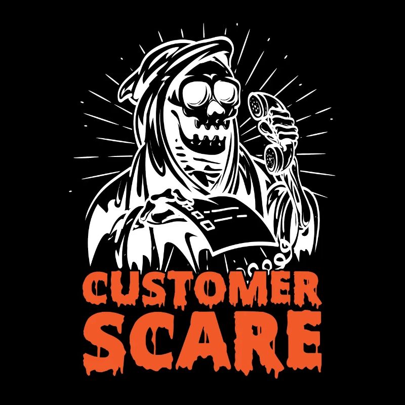 Customer Scare Csr Customer Service Halloween