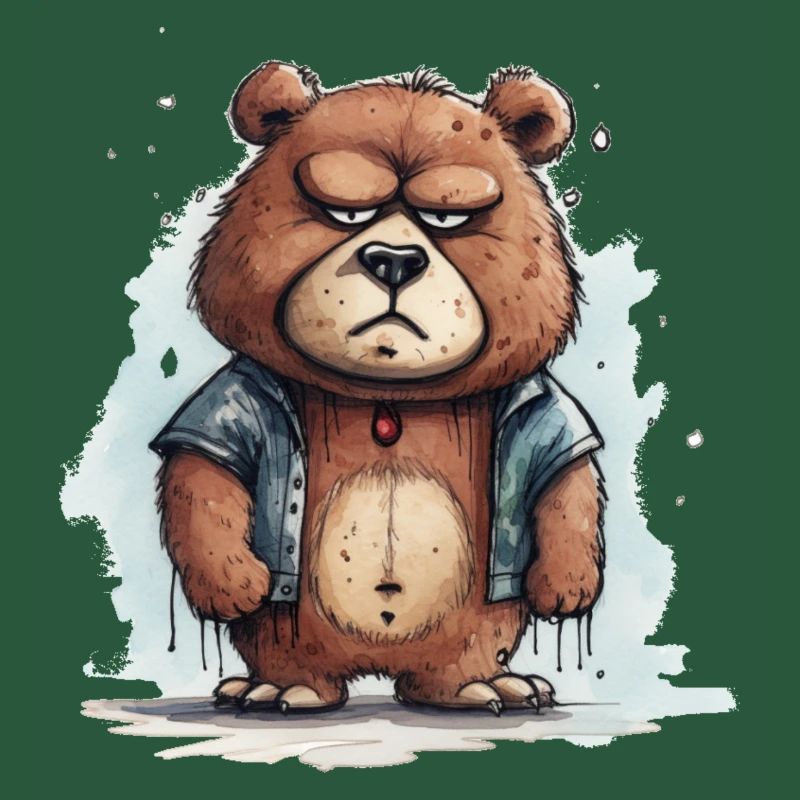 Grumpy Teddy