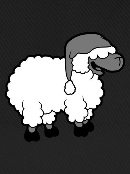Funny Sleep Sheep