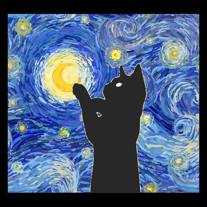 Vincent Van Gogh Katze