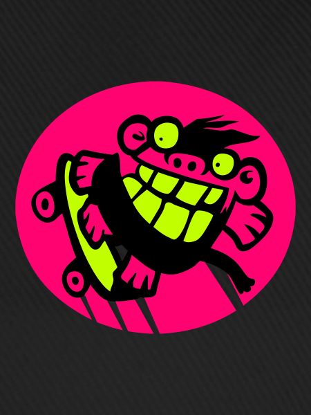 Skateboarding Monkey!