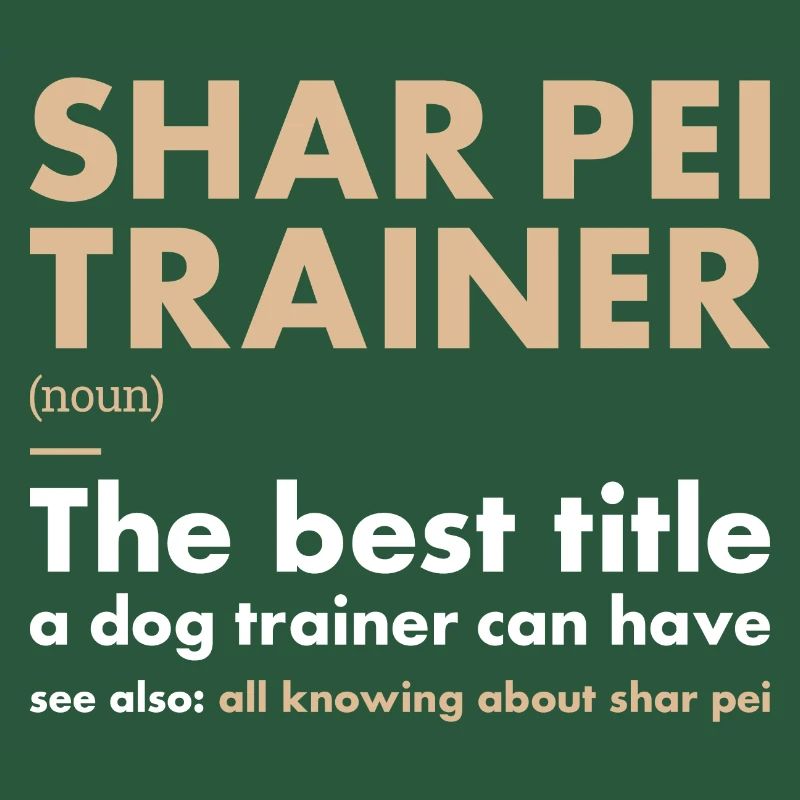 Shar Pei Trainer Definiton