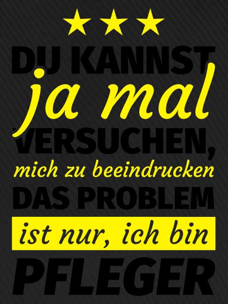 Pfleger Geschenk