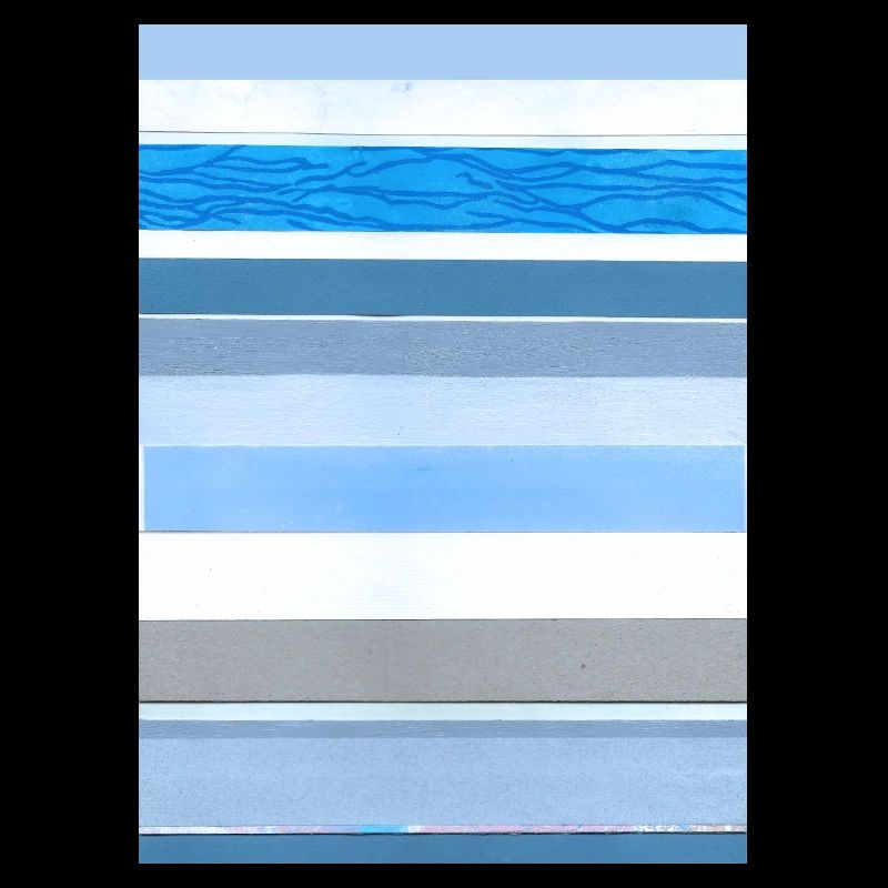 Rayures bleu blanc