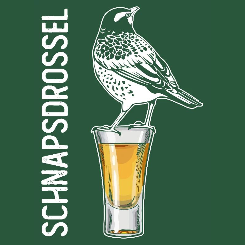 Schnapsdrossel Schnapstrinker Alkohol Schnaps