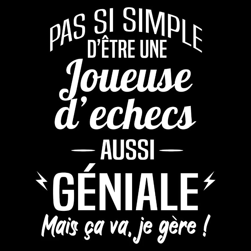 Joueuse d'echecs