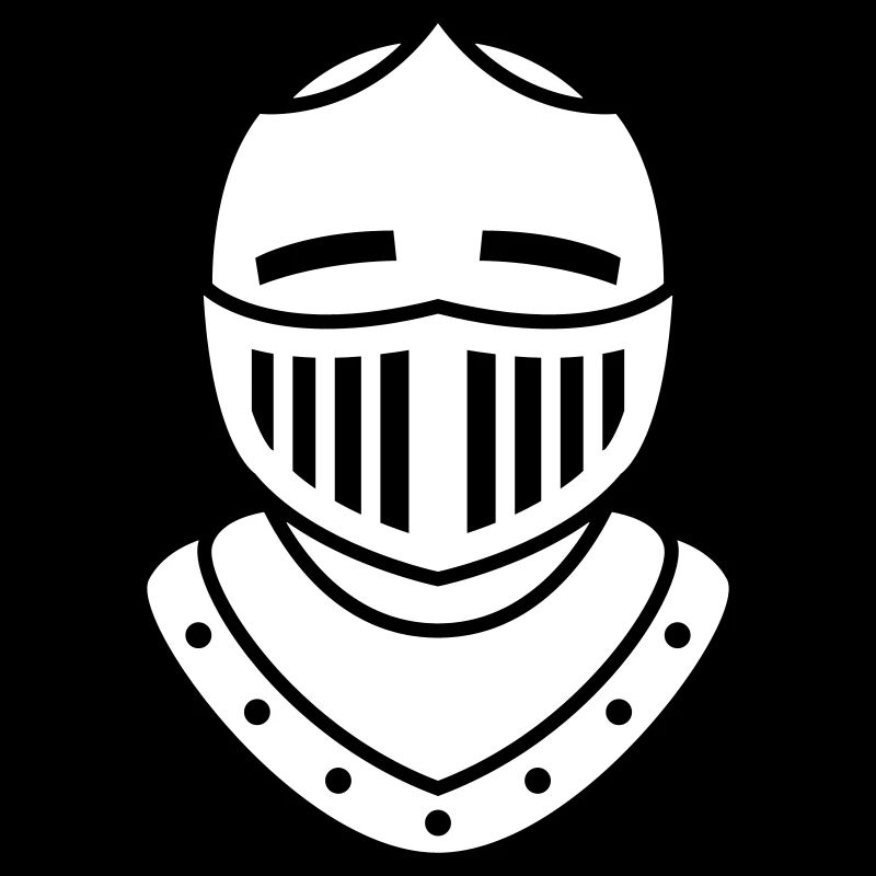 Casque de chevalier