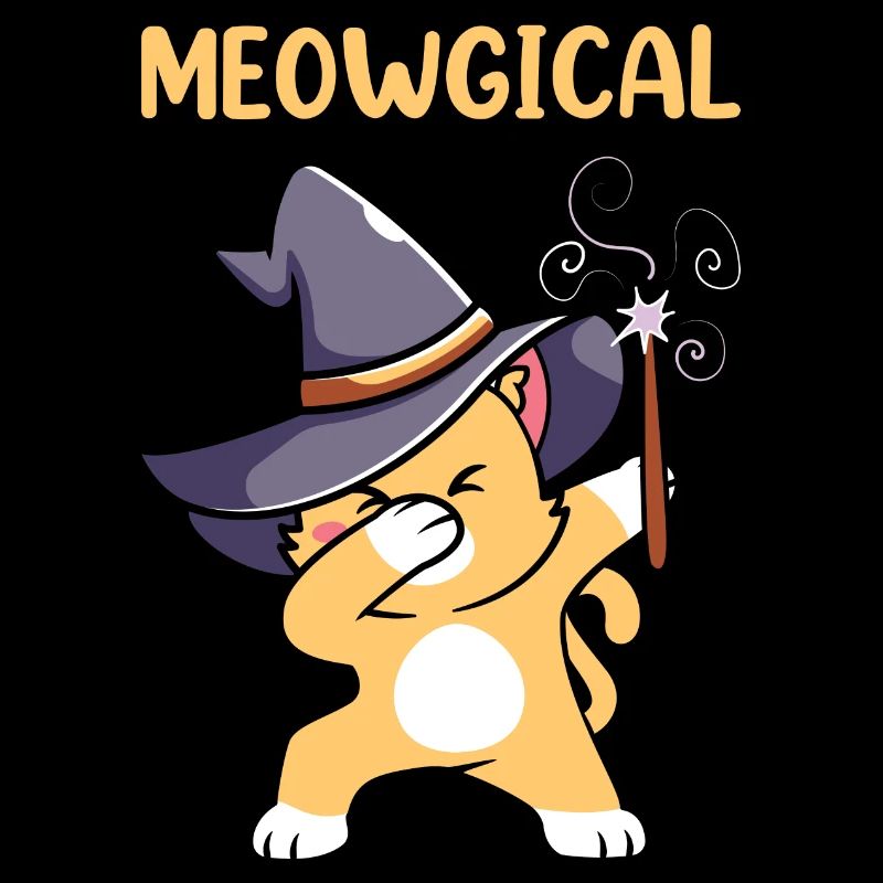 Sorcière chat d’Halloween