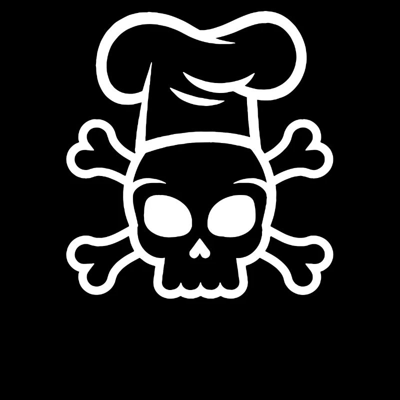 Koch Skull Chef's Hat