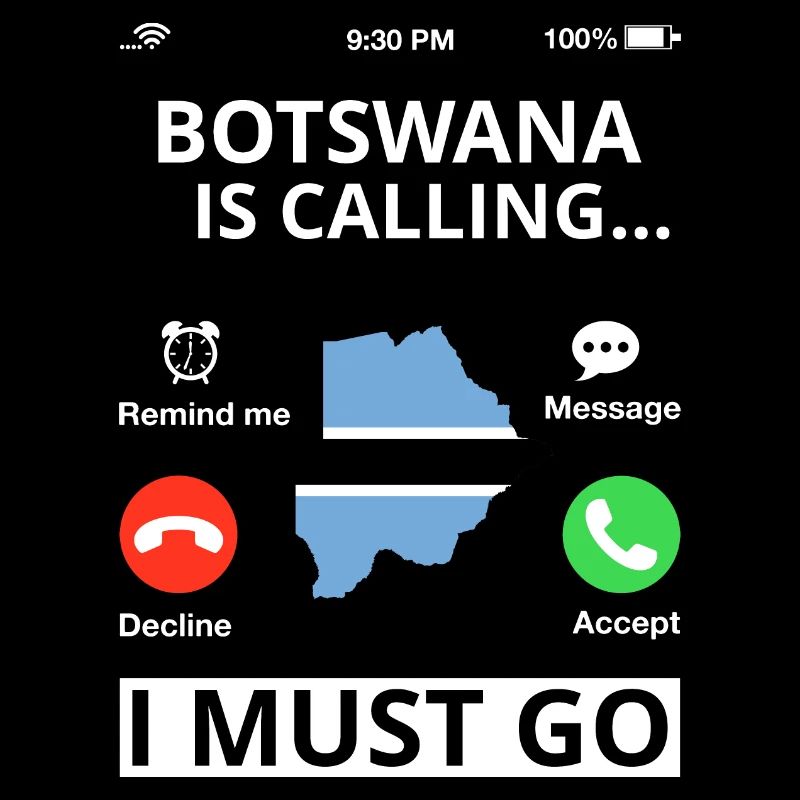 Drapeau du Botswana Drapeau du Botswana Afrique