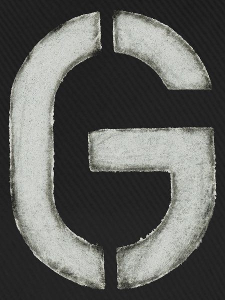 G - Letter (stencil)