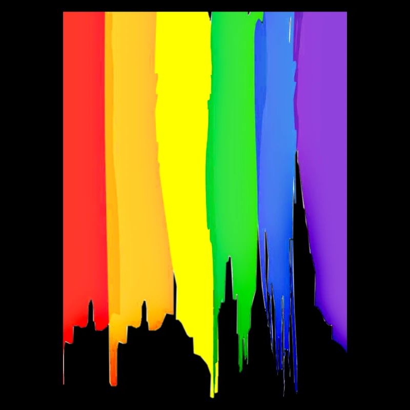 RAINBOW DRIP LGBTQ+ PRIDE