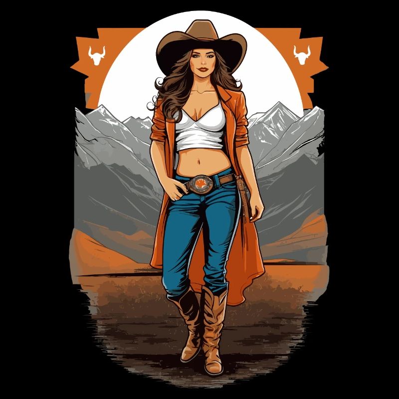 Fille du Texas