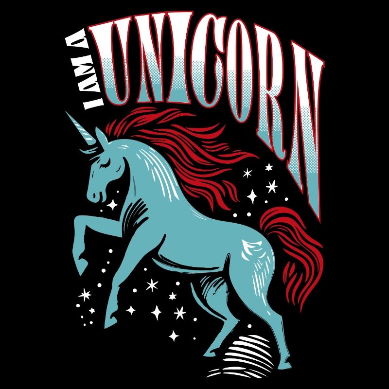 Je suis une licorne - Einhorn