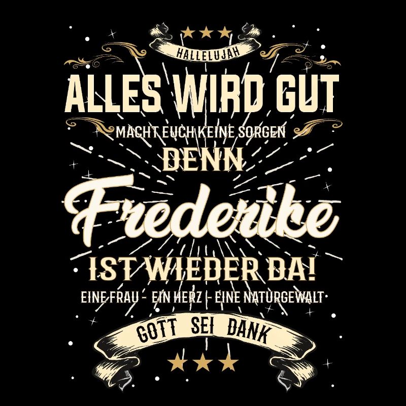 Alles wird gut denn Frederike Ist da Outfit