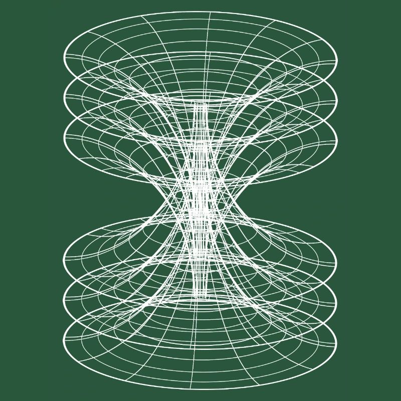 Vortex Wireframe Constellation